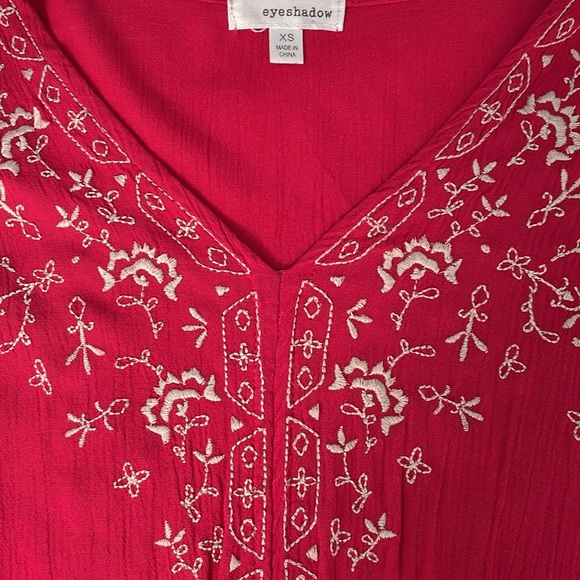 Eyeshadow pink blouse. Size: XS - Picture 2 of 3